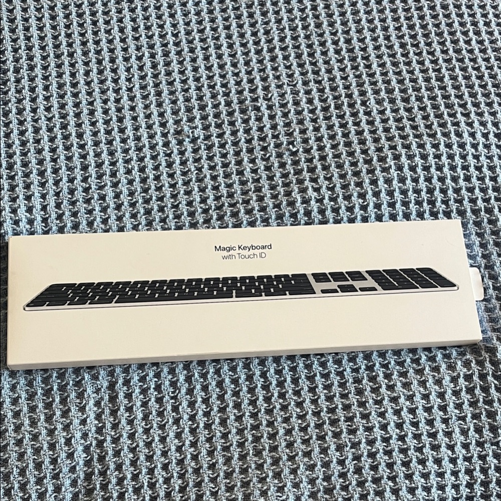 Apple Magic Keyboard with Touch ID - Black and White